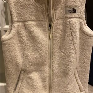 Sherpa North Face medium vest